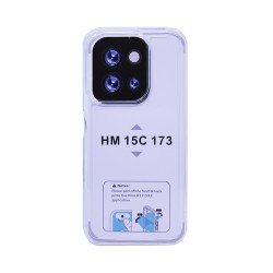 Hard Silicone Case for Xiaomi Redmi 15C 173mm Transparent Hard Silicone Case for Xiaomi Redmi 15C 173mm Transparent